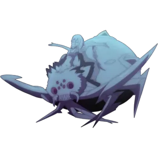 😎 spider, monster, creature, riding, fantasy, character telegram sticker