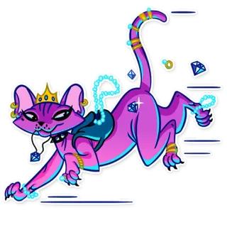 The Neon Demon telegram stickers