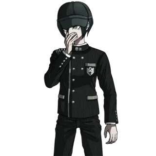 🤢 Shuichi Saihara Danganronpa Аниме, Видеоигра, Детектив, Персонаж, Шуичи Сайхара telegram sticker
