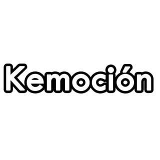 😝 Kemoción эмоция, слово, испанский, текст telegram sticker