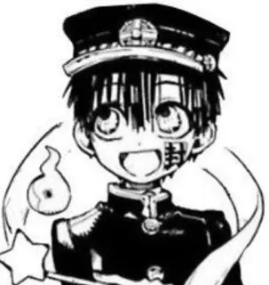 🗒 Hanako Toilet-bound Hanako-kun 动漫, 漫画, 角色, 花子君 telegram sticker