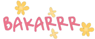 🔥 BAKARRR text, flowers, floral telegram sticker
