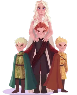 👩‍👧‍👧 telegram sticker