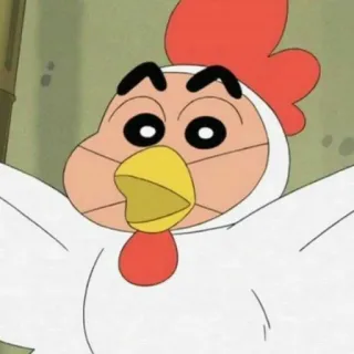 ☄ poulet, costume, animal, dessin animé whatsapp sticker