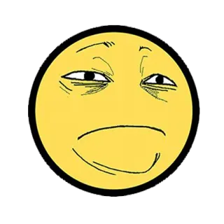 😟 emoji, meme, face, expression, yellow telegram sticker
