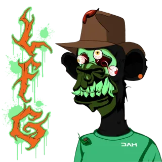 @horrorapeclub_official by @silcO420 telegram stickers