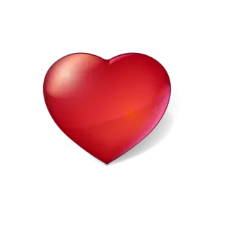 ❤️ coeur, amour, saint-valentin, rouge, symbole telegram sticker
