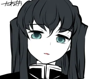 ☁️ Muichiro Tokito Demon Slayer Anime, Ragazzo, Spada, Hashira, Nebbia, Demon Slayer whatsapp sticker