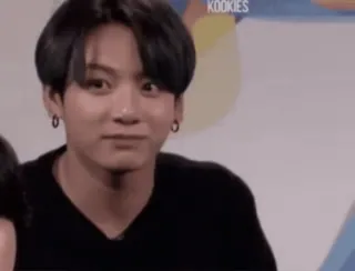 😉 Jungkook person, man, portrait, kpop telegram sticker