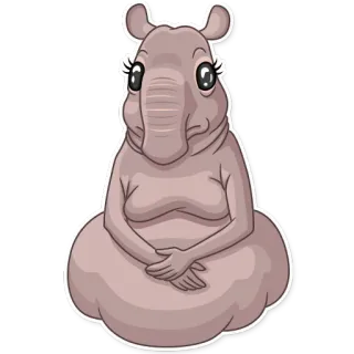 Homunculus Loxodontus telegram stickers