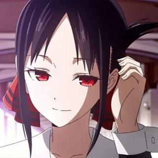 🌺 Kaguya Shinomiya Kaguya-sama: Love Is War 애니메이션, 만화, 카구야 님은 고백받고 싶어, 시노미야 카구야, 로맨스, 코미디, 학교 telegram sticker
