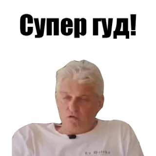 👍 Супер гуд! telegram sticker