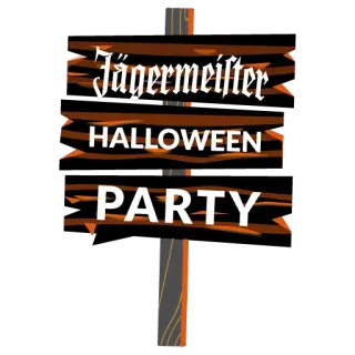 JägerHalloween whatsapp stickers