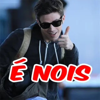 ✌ É NOIS 人, サングラス, パーカー, 俺ら telegram sticker