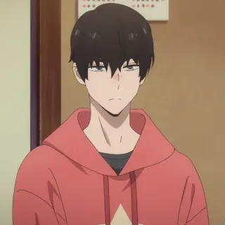 💳 Anime, Junge, Kapuzenpulli, Charakter, Mann telegram sticker