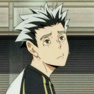 🏐 Bokuto Koutarou Haikyuu!! anime, haikyuu, bokuto, bokuto koutarou, volleyball telegram sticker