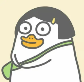 🐣 การ์ตูน, เป็ด, ตัวละคร, น่ารัก, สัตว์ telegram sticker