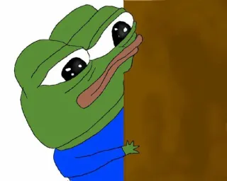 🙄 Pepe the Frog Meme, Rana, Dibujo animado, Pepe, Meme de internet, Sticker telegram sticker
