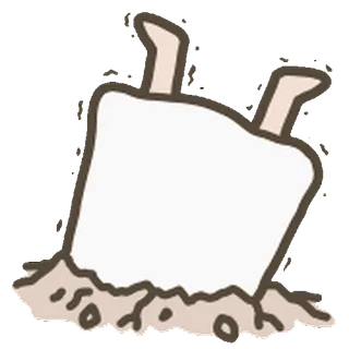 Medjed Power Emoji whatsapp stickers