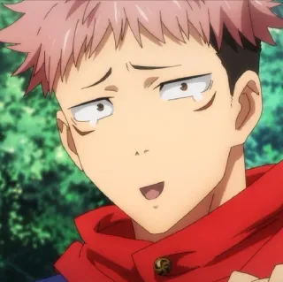 ☁️ Yuji Itadori Jujutsu Kaisen Anime, Manga, Yuji Itadori, Jujutsu Kaisen, Personaje, Animación telegram sticker