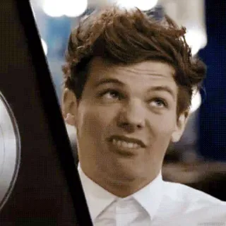 😑 Louis Tomlinson chanteur, One Direction, célébrité, pop star telegram sticker