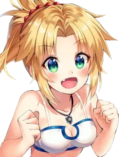 Anime girls telegram stickers