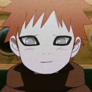 🥺 Gaara Naruto anime, naruto, gaara, cartoon, character telegram sticker