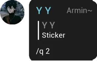 🌀 YY whatsapp sticker
