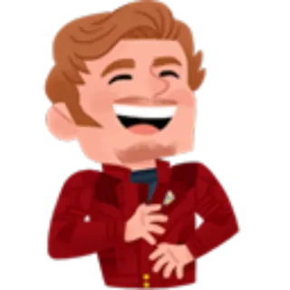 🤣 Star-Lord Guardians of the Galaxy Star-Lord, Guardiões da Galáxia, Marvel, Chris Pratt, super-herói, desenho animado telegram sticker