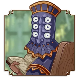😨 モンスター, エイリアン, ファンタジー, クリーチャー, キャラクター, 本 whatsapp sticker