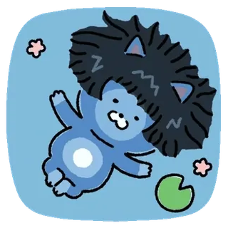 LITTLE WEIRD FRIENDS By @KakaoEmoticon telegram stickers