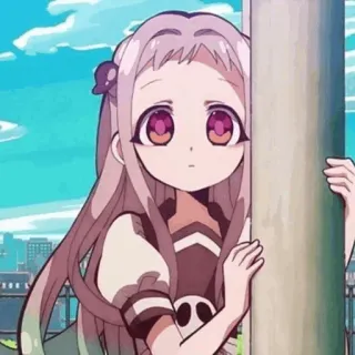 🐾 Nene Yashiro Toilet-bound Hanako-kun Аниме, Мило, Девушка, Персонаж, Манга, Нэнэ Яширо telegram sticker