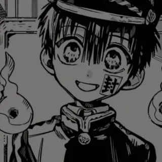 🙂 Hanako-kun Toilet-bound Hanako-kun Anime, Manga, Hantu, Seragam sekolah, Supranatural, Kawaii whatsapp sticker