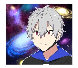 ⭐ アニメ, マンガ, 銀河, キャラクター, 漫画, イラスト telegram sticker