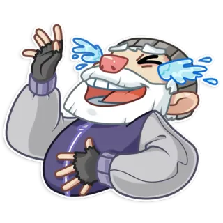 😂 rindo, chorando, alegria, feliz, emoticon, adesivo telegram sticker