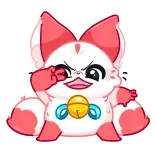 Саран @stickers_vk telegram emojis 🤩