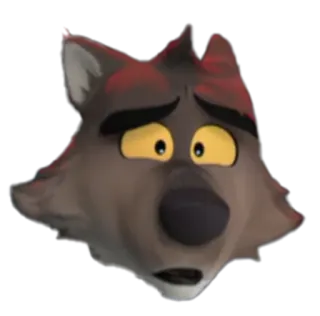 🤨 Wolf The Bad Guys волк, плохие парни, мультфильм, анимация, фильм telegram sticker
