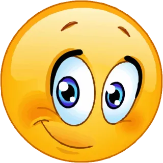 😏 Emoji, Smiley, Cartoon, Fröhlich, Niedlich telegram sticker