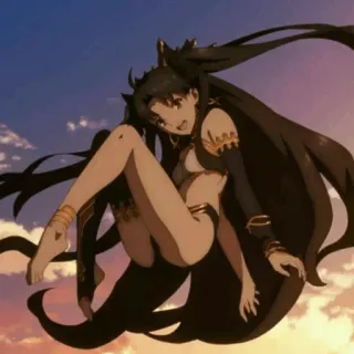 😃 Ishtar Fate/Grand Order Anime, Personaje, Chica, Fantasía telegram sticker