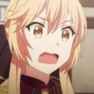 😮 Anime, Manga, Personaje, Impactado, Sorprendido, Expresión, Dibujo animado whatsapp sticker