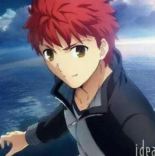 Emiya Shirou @Gabyhariette :: @fStikBot whatsapp stickers