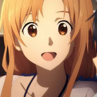 Asuna yuuki telegram stickers