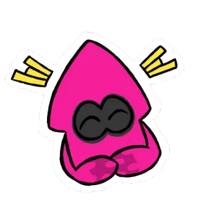 😄 lula, rosa, desenho animado, fofo, adesivo telegram sticker