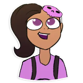 👧 telegram sticker