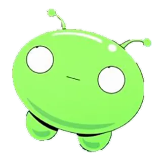 🙄 Mooncake Final Space final space, mooncake, cartoon, zeichentrick, weltraum, charakter, science fiction whatsapp sticker