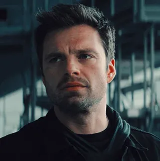 📟 Bucky Barnes 버키 반즈, 윈터 솔져, 마블, 슈퍼히어로, 세바스찬 스탠 telegram sticker
