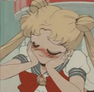 😳 Sailor Moon Anime, Sailor Moon, Cartone animato, Kawaii, Manga, Carino telegram sticker