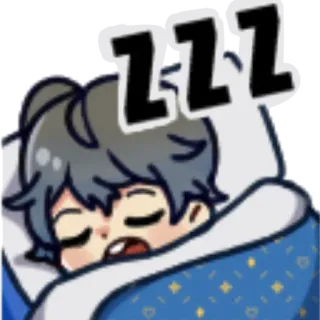 💤 ZZZ dormir, zzz, dibujos animados, cama, noche, somnoliento telegram sticker