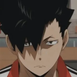 🐈 Kuroo Tetsurou Haikyuu!! Anime, Kuroo Tetsurou, Haikyuu, Personnage, Portrait whatsapp sticker