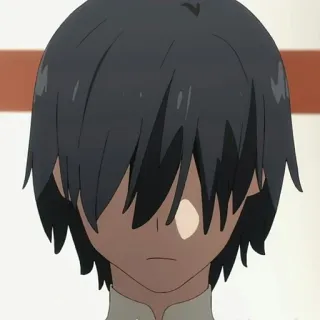 🦋 Hiro Darling in the Franxx Anime, Postać, Hiro, Darling in the Franxx telegram sticker